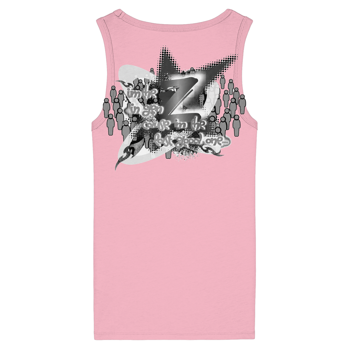 The Rebellion Z BASiC - Canotta aderente biologica da donna