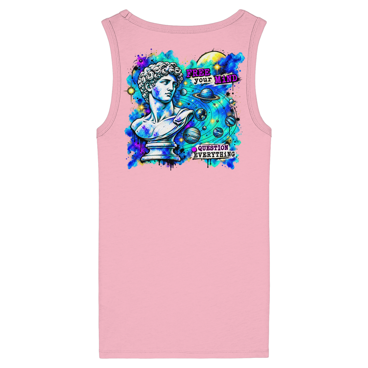 The Philosopher - Womens Organic Fitted Tank Top