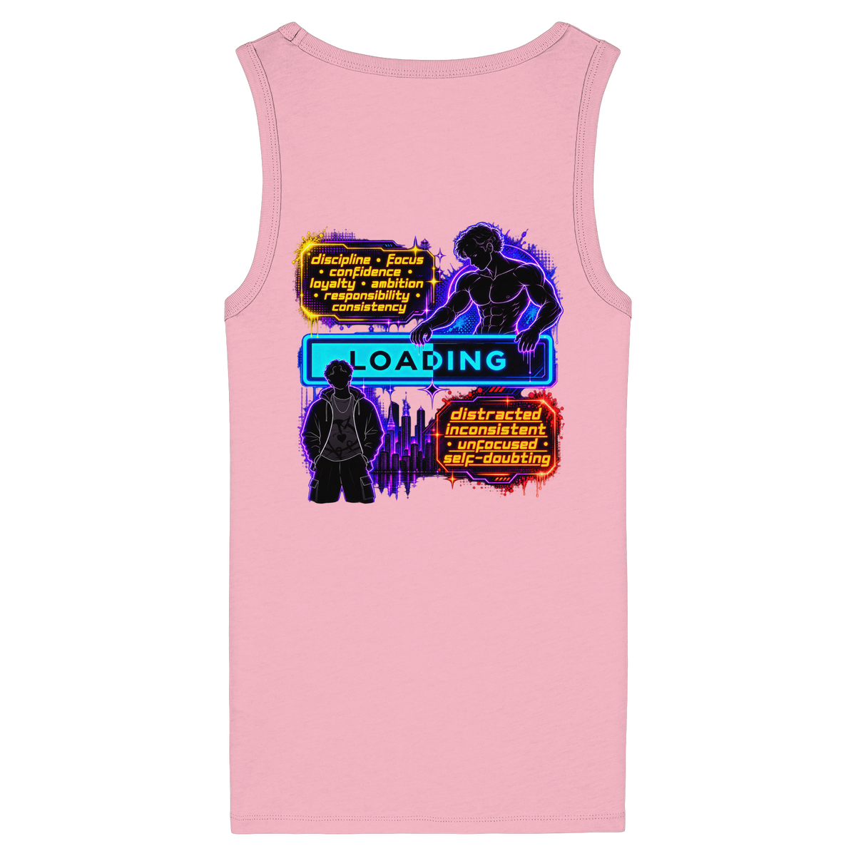 LOADiNG - Womens Organic Fitted Tank Top