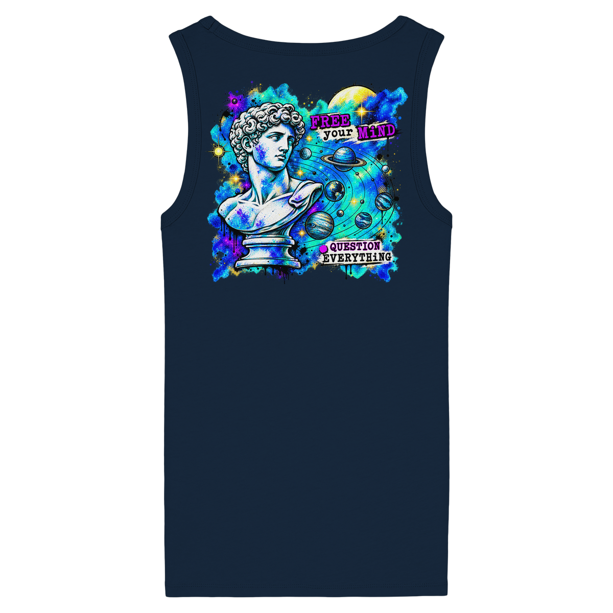 The Philosopher - Womens Organic Fitted Tank Top
