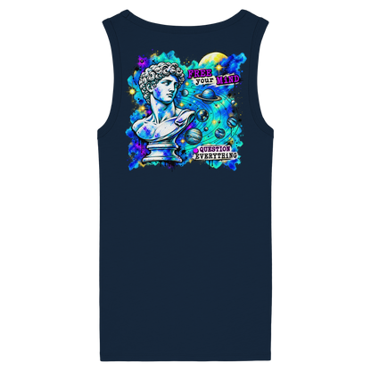 The Philosopher - Womens Organic Fitted Tank Top