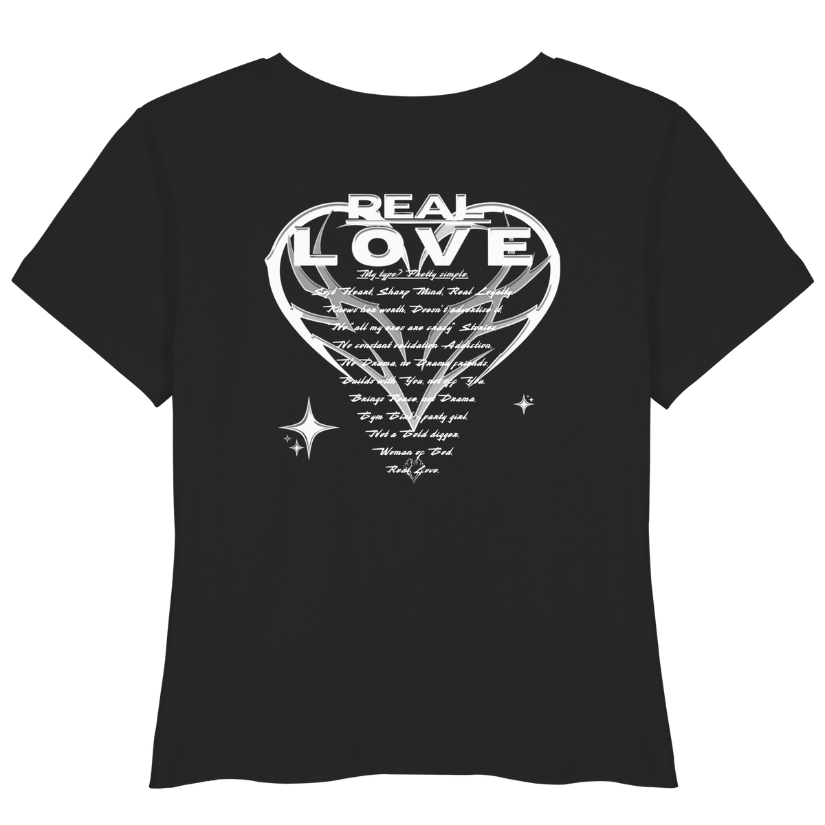 The REAL LOVE BASiCS - Camiseta ligera de algodón orgánico para mujer