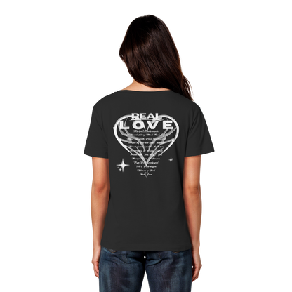 The REAL LOVE BASiCS - Camiseta ligera de algodón orgánico para mujer