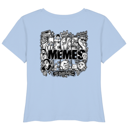 The MEME - T-Shirt leggera da donna in cotone biologico