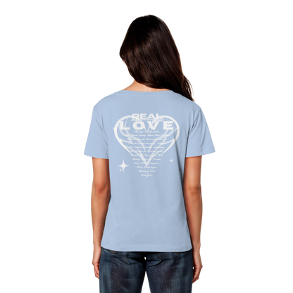 The REAL LOVE BASiCS - Camiseta ligera de algodón orgánico para mujer