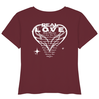 The REAL LOVE BASiCS - Camiseta ligera de algodón orgánico para mujer