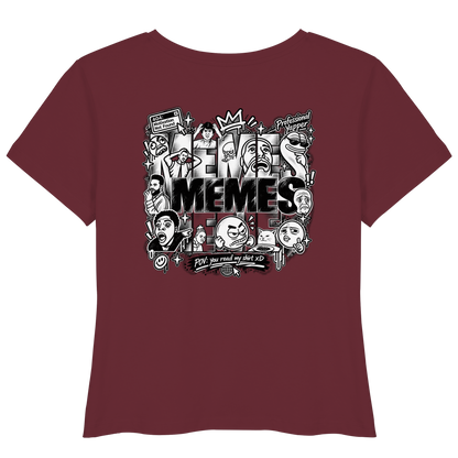 The MEME - T-Shirt leggera da donna in cotone biologico
