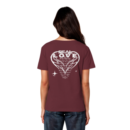 The REAL LOVE BASiCS - Camiseta ligera de algodón orgánico para mujer