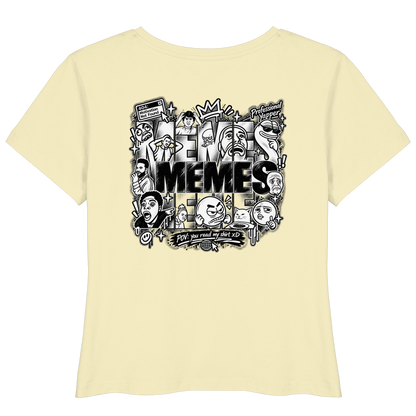 The MEME - T-Shirt leggera da donna in cotone biologico