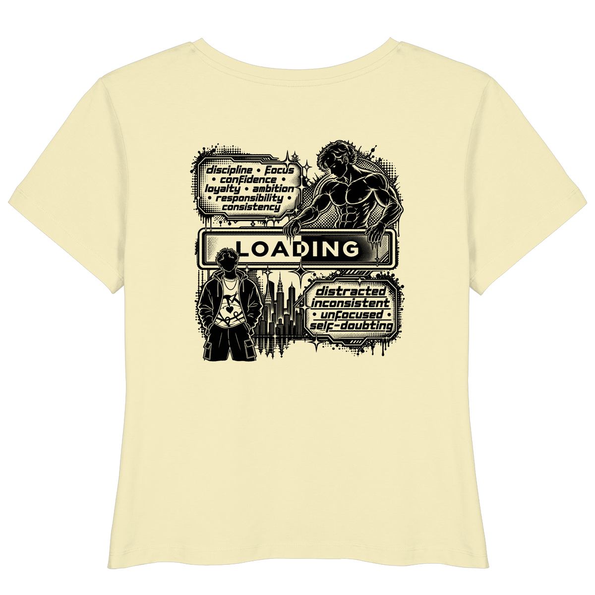 LOADiNG BASiCS - Womens Organic Lightweight T-Shirt