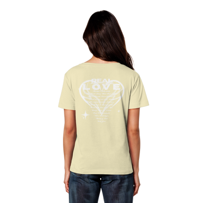 The REAL LOVE BASiCS - Camiseta ligera de algodón orgánico para mujer