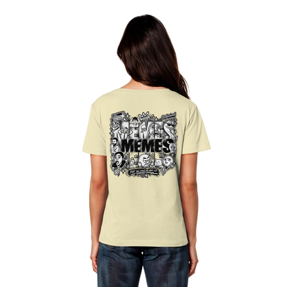 The MEME - T-Shirt leggera da donna in cotone biologico