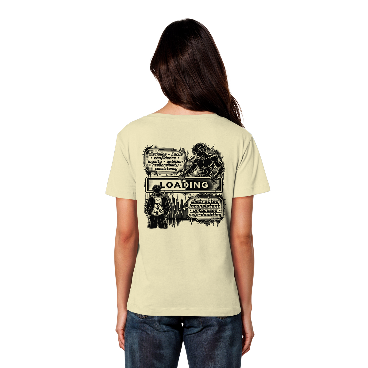 LOADiNG BASiCS - Womens Organic Lightweight T-Shirt