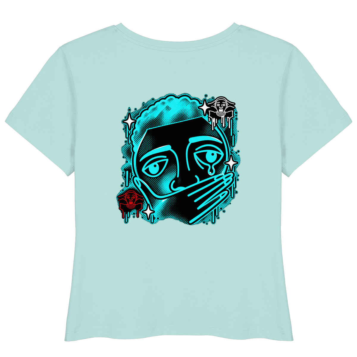 The Meme - T-Shirt leggera da donna in cotone biologico