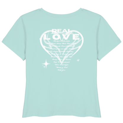 The REAL LOVE BASiCS - Camiseta ligera de algodón orgánico para mujer
