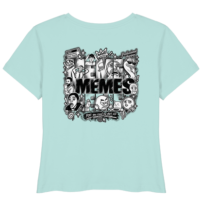 The MEME - T-Shirt leggera da donna in cotone biologico
