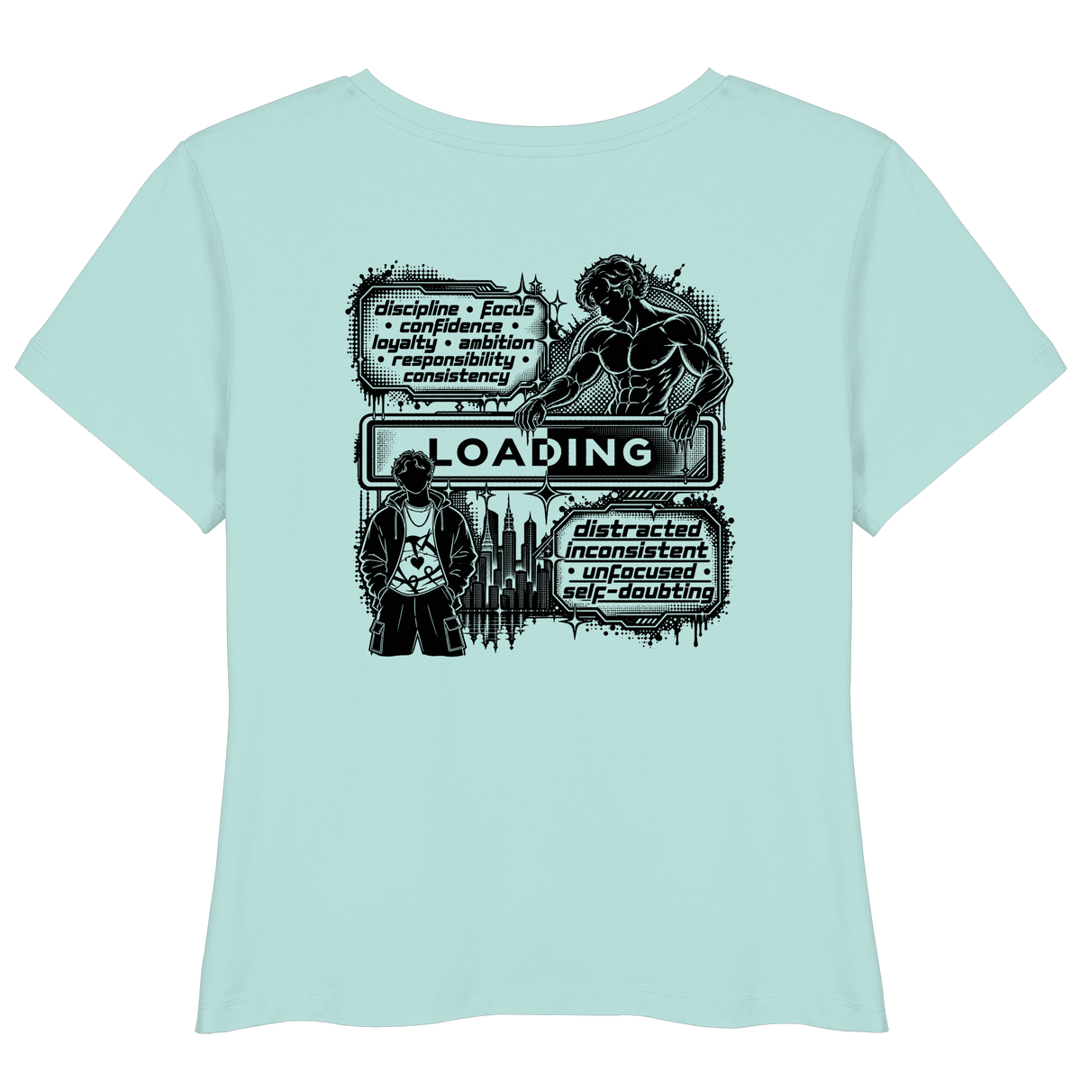 LOADiNG BASiCS - Womens Organic Lightweight T-Shirt