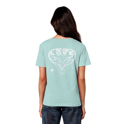 The REAL LOVE BASiCS - Camiseta ligera de algodón orgánico para mujer