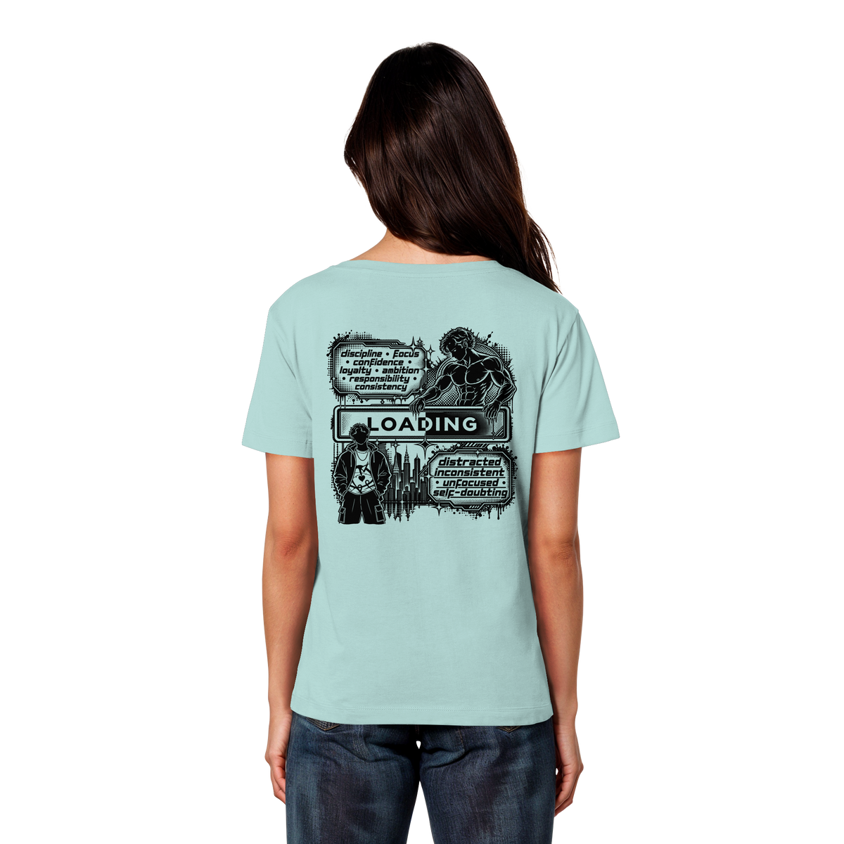 LOADiNG BASiCS - Womens Organic Lightweight T-Shirt