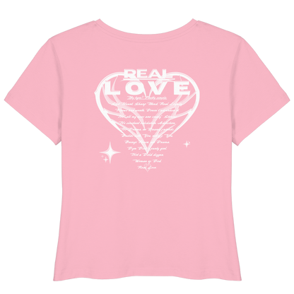 The REAL LOVE BASiCS - Camiseta ligera de algodón orgánico para mujer