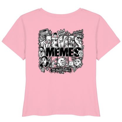 The MEME - T-Shirt leggera da donna in cotone biologico