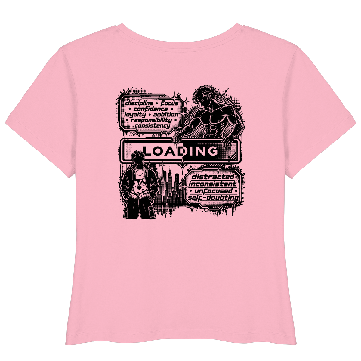 LOADiNG BASiCS - Womens Organic Lightweight T-Shirt
