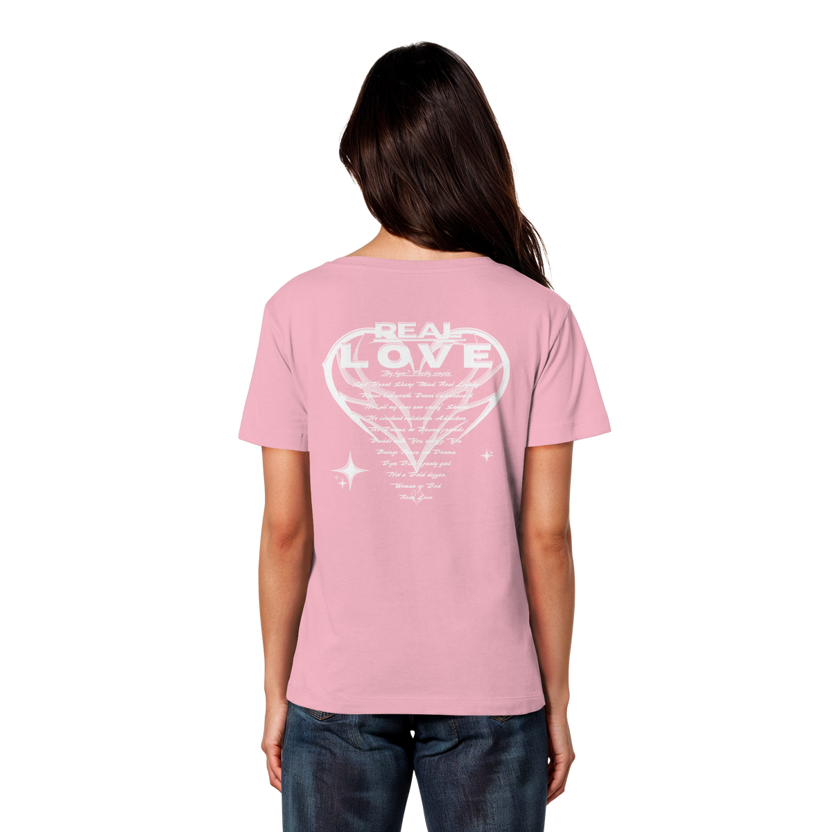 The REAL LOVE BASiCS - Camiseta ligera de algodón orgánico para mujer
