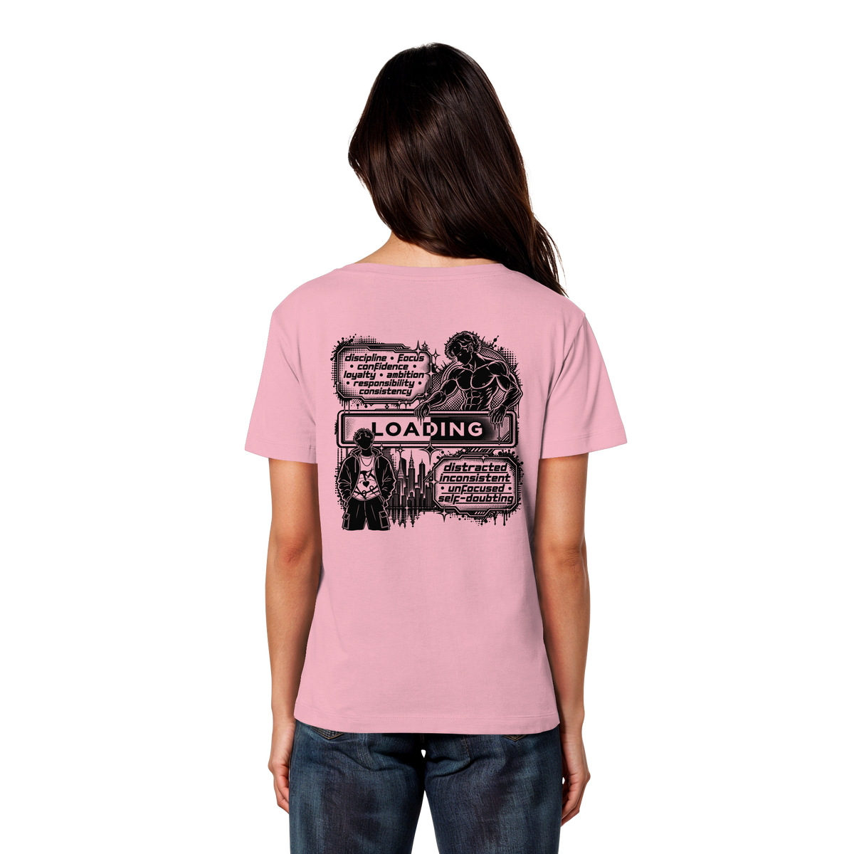 LOADiNG BASiCS - Womens Organic Lightweight T-Shirt