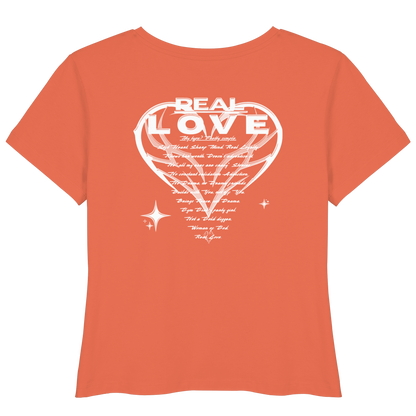 The REAL LOVE BASiCS - Camiseta ligera de algodón orgánico para mujer