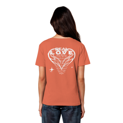 The REAL LOVE BASiCS - Camiseta ligera de algodón orgánico para mujer