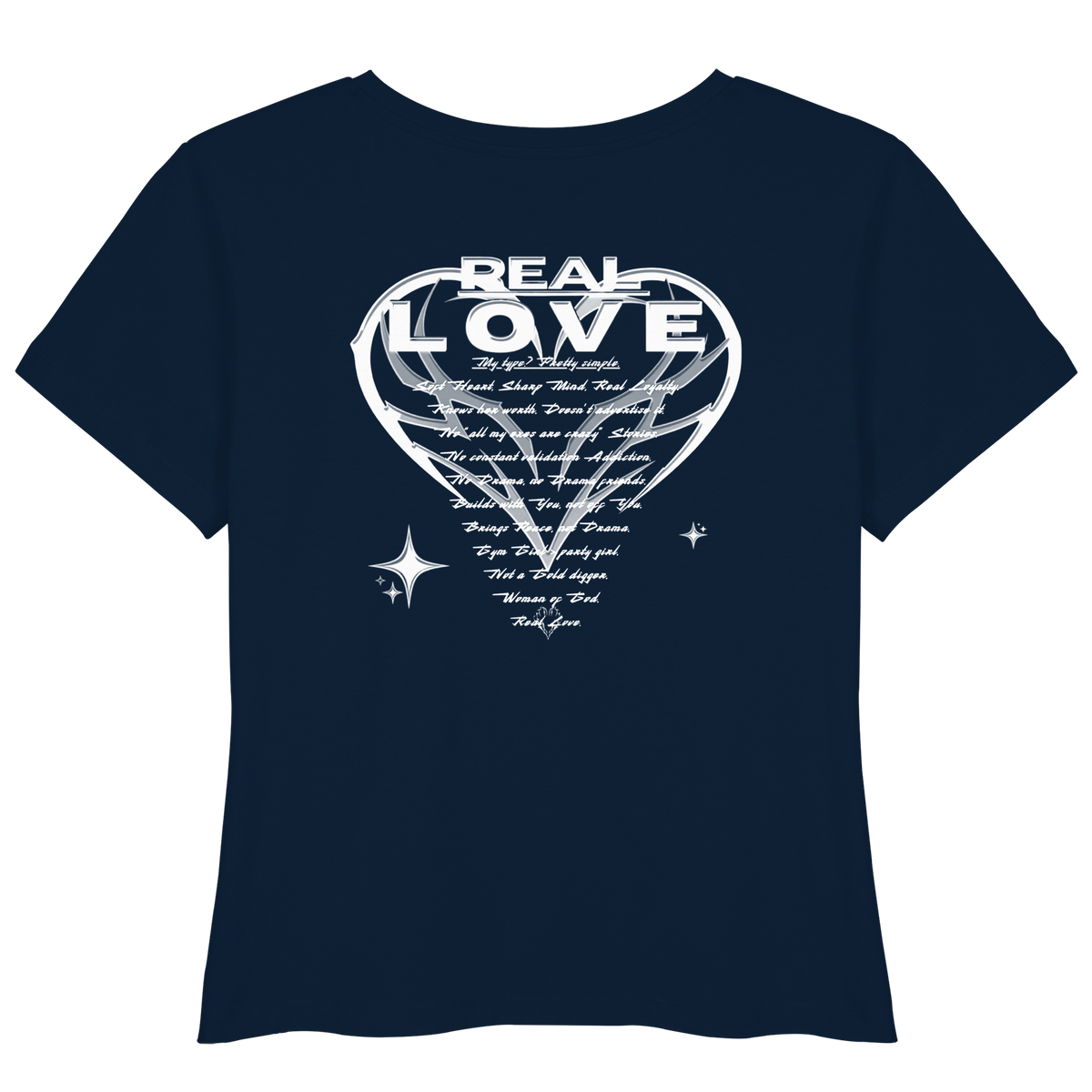 The REAL LOVE BASiCS - Camiseta ligera de algodón orgánico para mujer