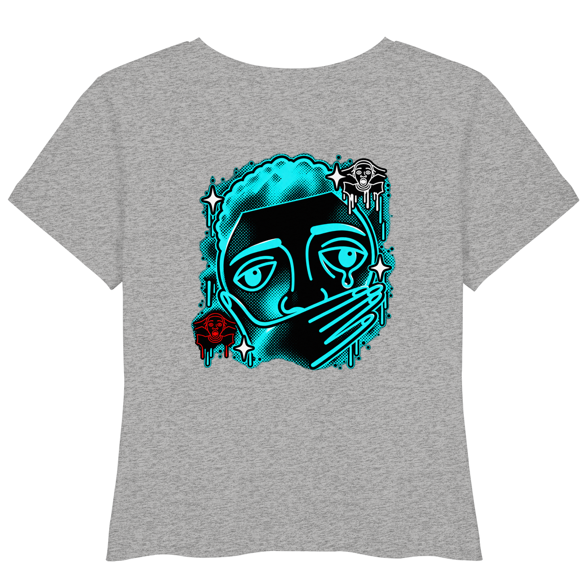 The Meme - T-Shirt leggera da donna in cotone biologico