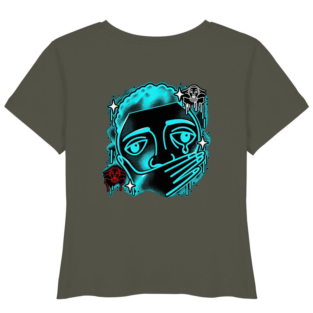 The Meme - T-Shirt leggera da donna in cotone biologico