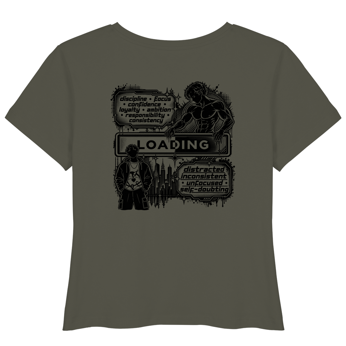 LOADiNG BASiCS - Womens Organic Lightweight T-Shirt