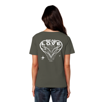 The REAL LOVE BASiCS - Camiseta ligera de algodón orgánico para mujer