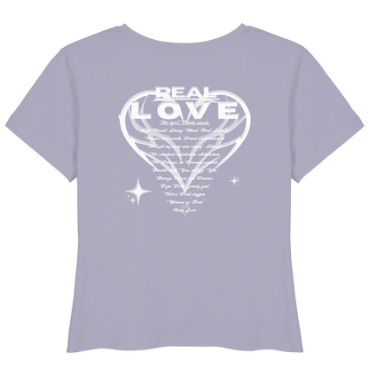 The REAL LOVE BASiCS - Camiseta ligera de algodón orgánico para mujer