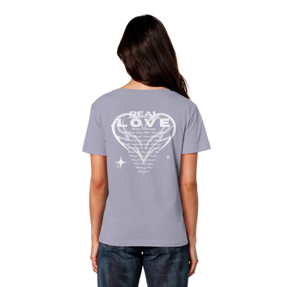 The REAL LOVE BASiCS - Camiseta ligera de algodón orgánico para mujer