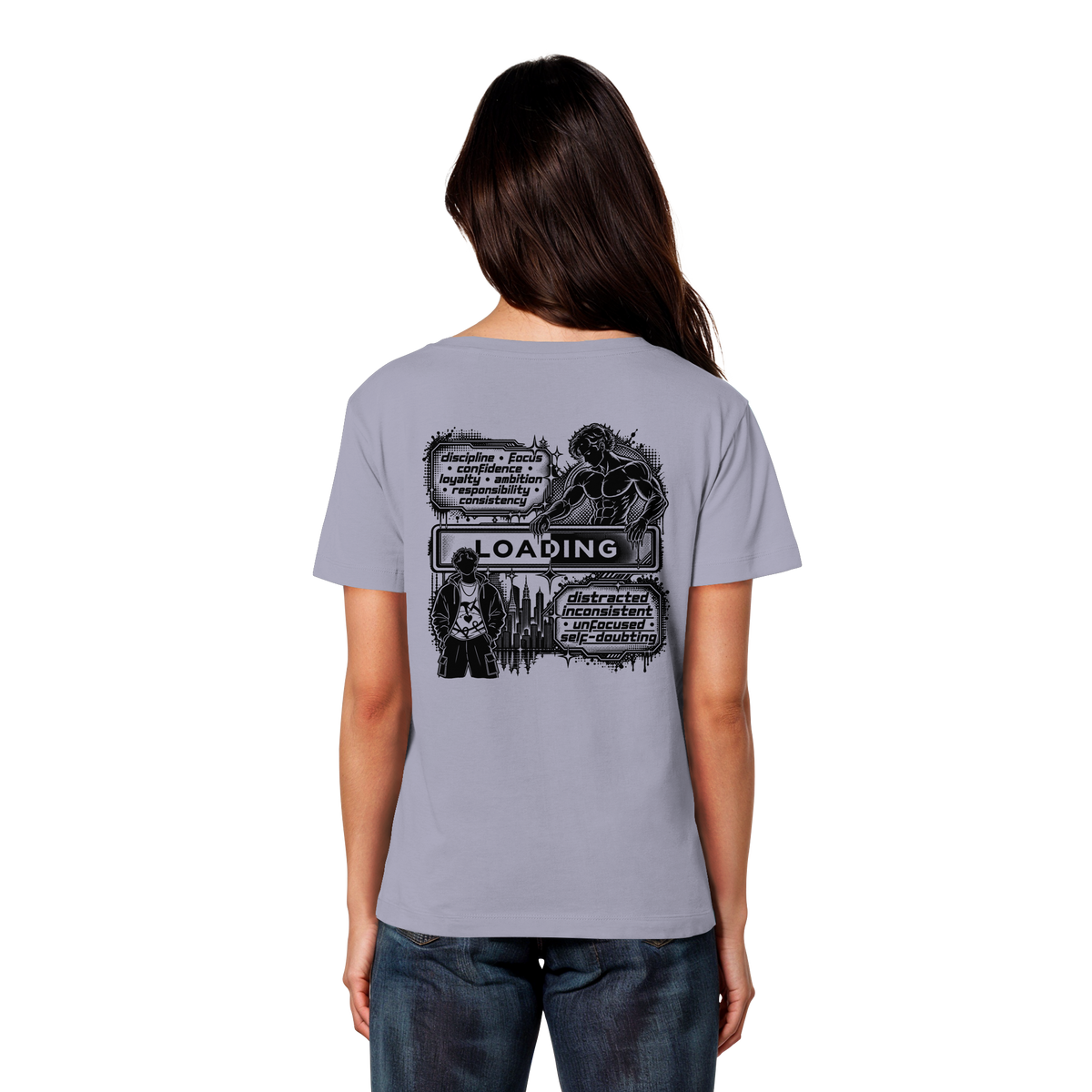 LOADiNG BASiCS - Womens Organic Lightweight T-Shirt