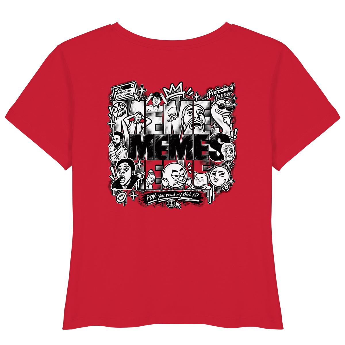 The MEME - T-Shirt leggera da donna in cotone biologico