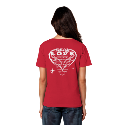 The REAL LOVE BASiCS - Camiseta ligera de algodón orgánico para mujer