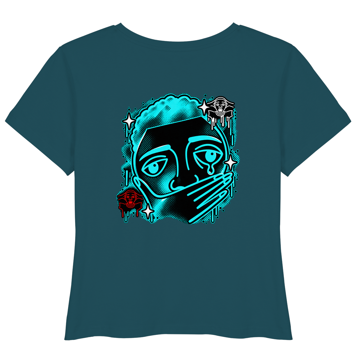 The Meme - T-Shirt leggera da donna in cotone biologico