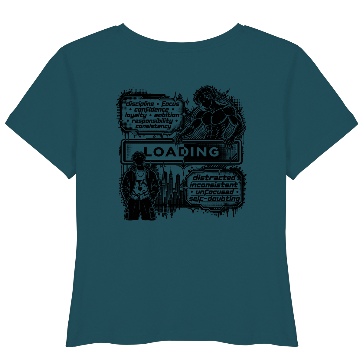 LOADiNG BASiCS - Womens Organic Lightweight T-Shirt