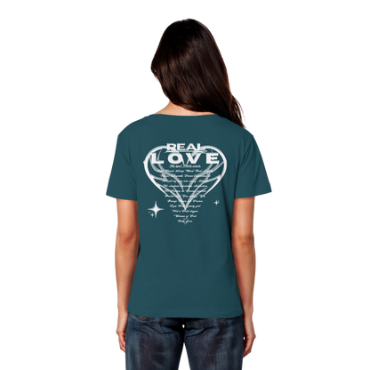 The REAL LOVE BASiCS - Camiseta ligera de algodón orgánico para mujer
