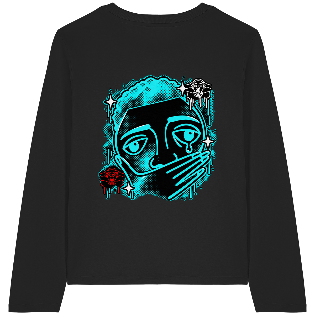 The Meme - Womens Organic Longsleeve T-Shirt