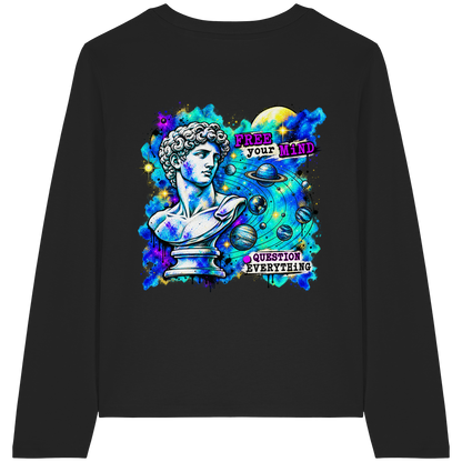 The Philosopher - Womens Organic Longsleeve T-Shirt