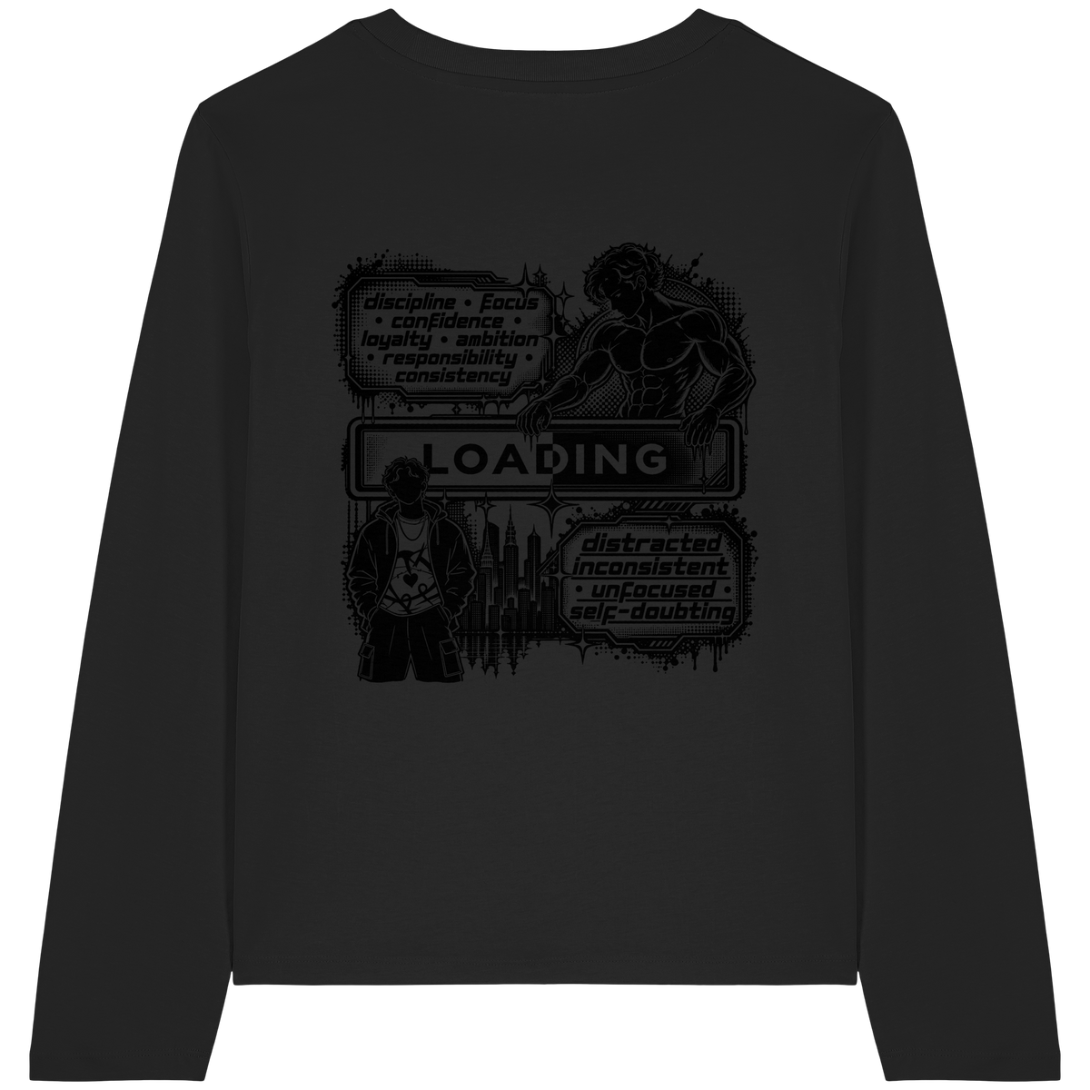 LOADiNG BASiCS - Womens Organic Longsleeve T-Shirt