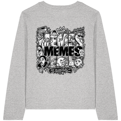 The MEME - Womens Organic Longsleeve T-Shirt
