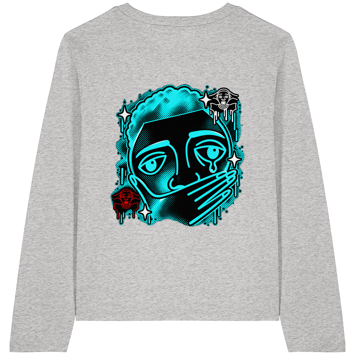 The Meme - Womens Organic Longsleeve T-Shirt