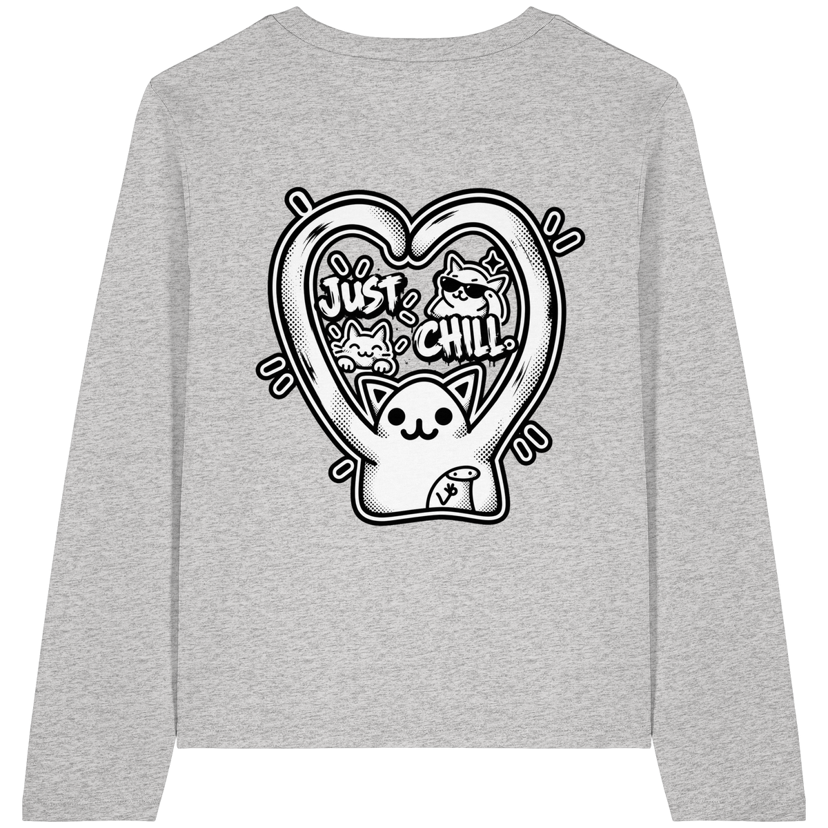 CORTiSOL basso - T-shirt a maniche lunghe biologica da donna