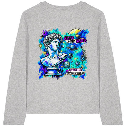 The Philosopher - Womens Organic Longsleeve T-Shirt